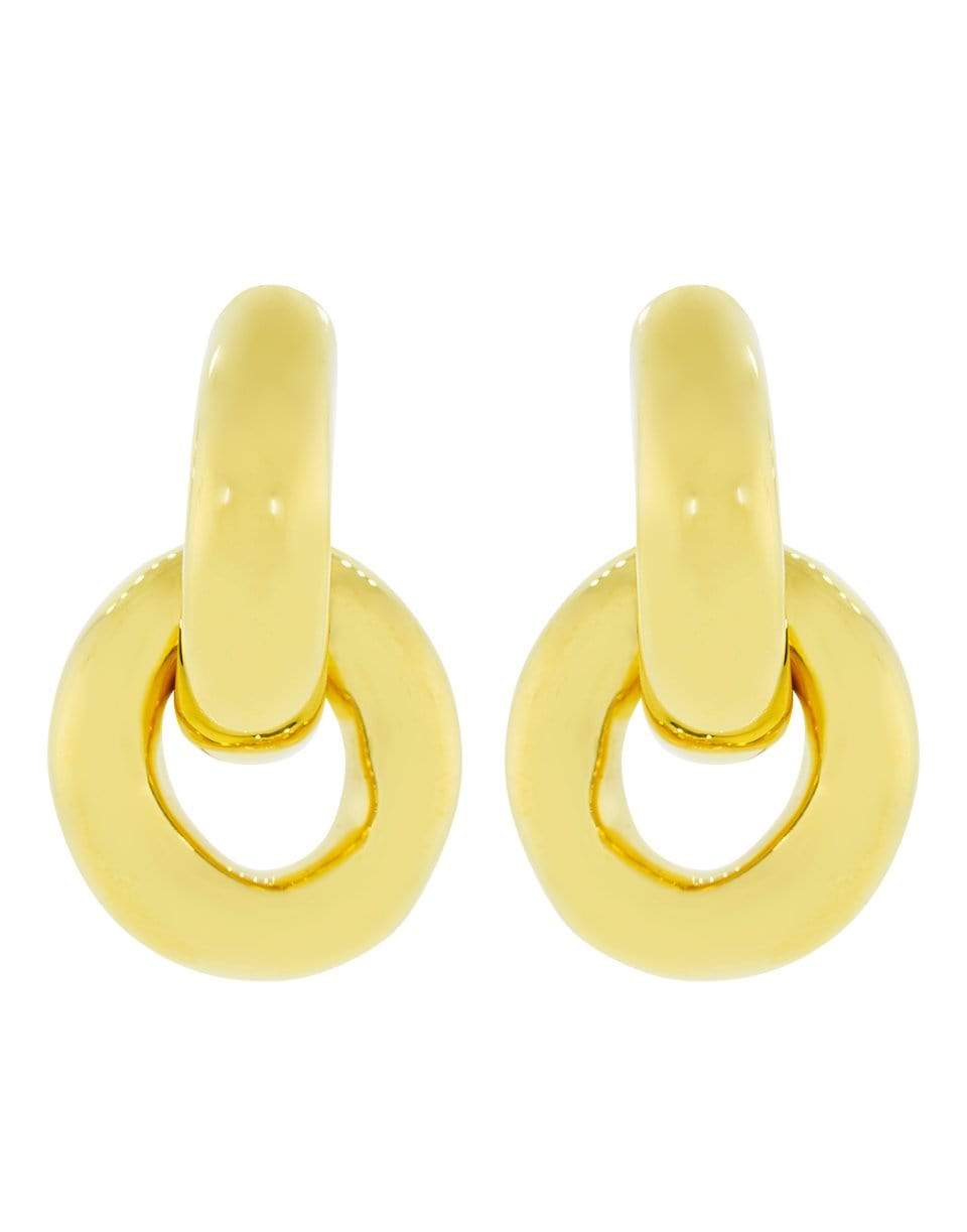 LIZZIE FORTUNATO-Mini Link Earrings-GOLD