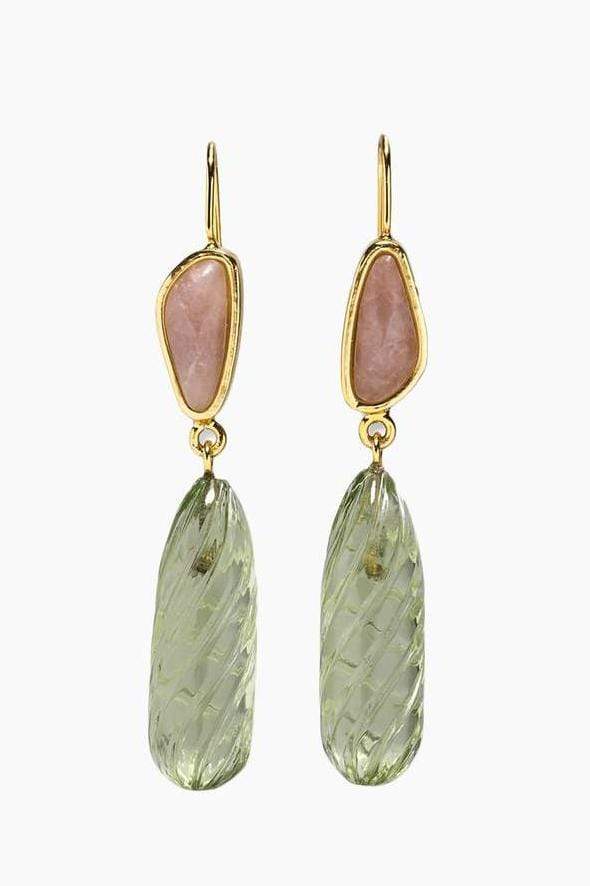 LIZZIE FORTUNATO-Willow Earrings-GOLD
