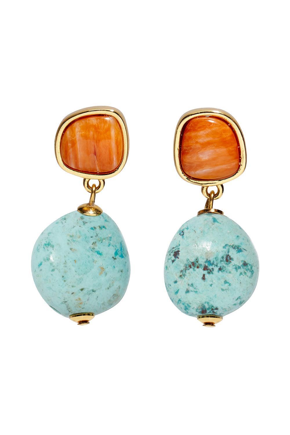 Citrus Splash Earrings-GREEN-JEWELRYBOUTIQUEEARRING-LIZZIE FORTUNATO