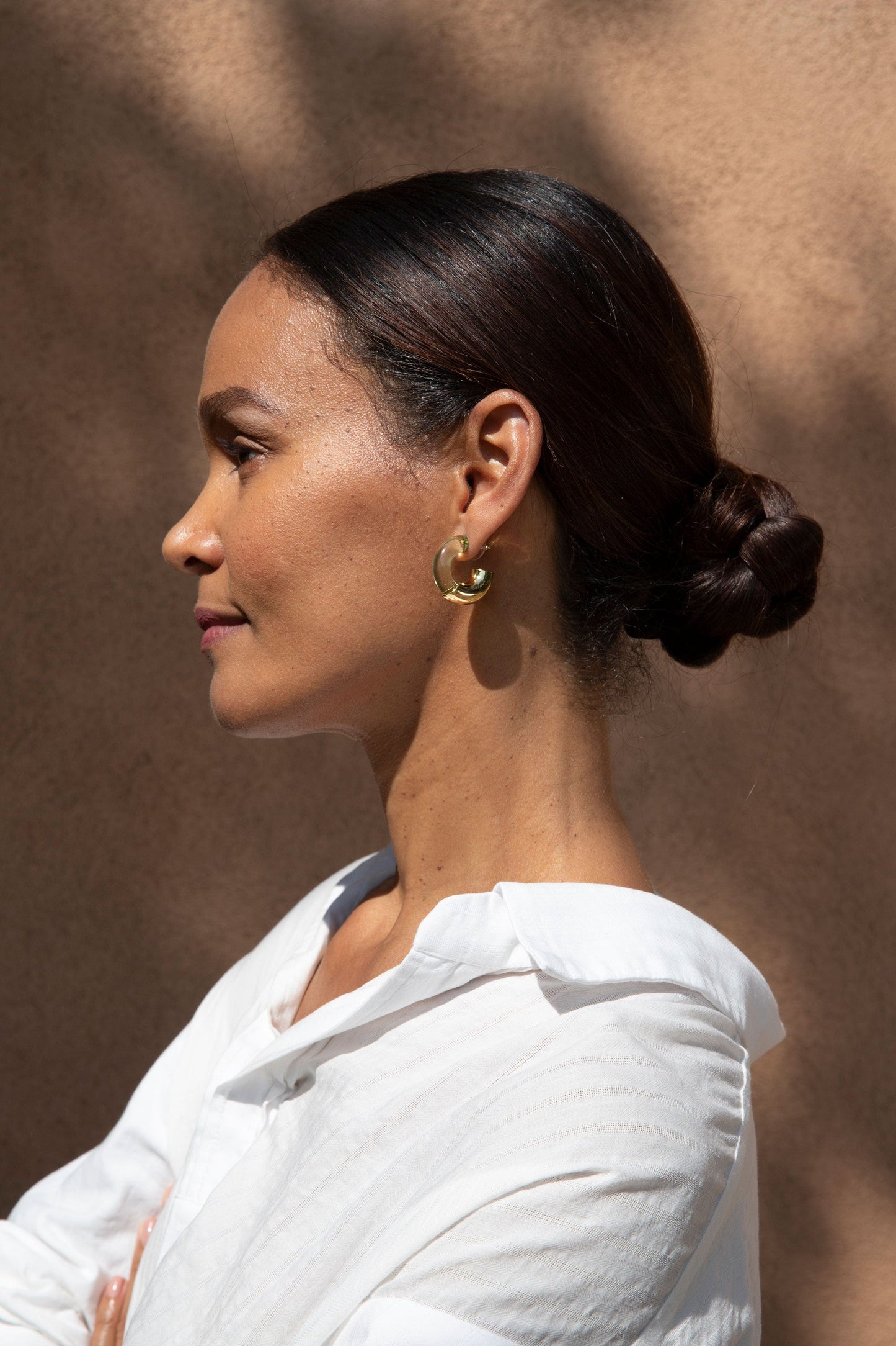 LIZZIE FORTUNATO-Lime Infinity Hoops-LIME