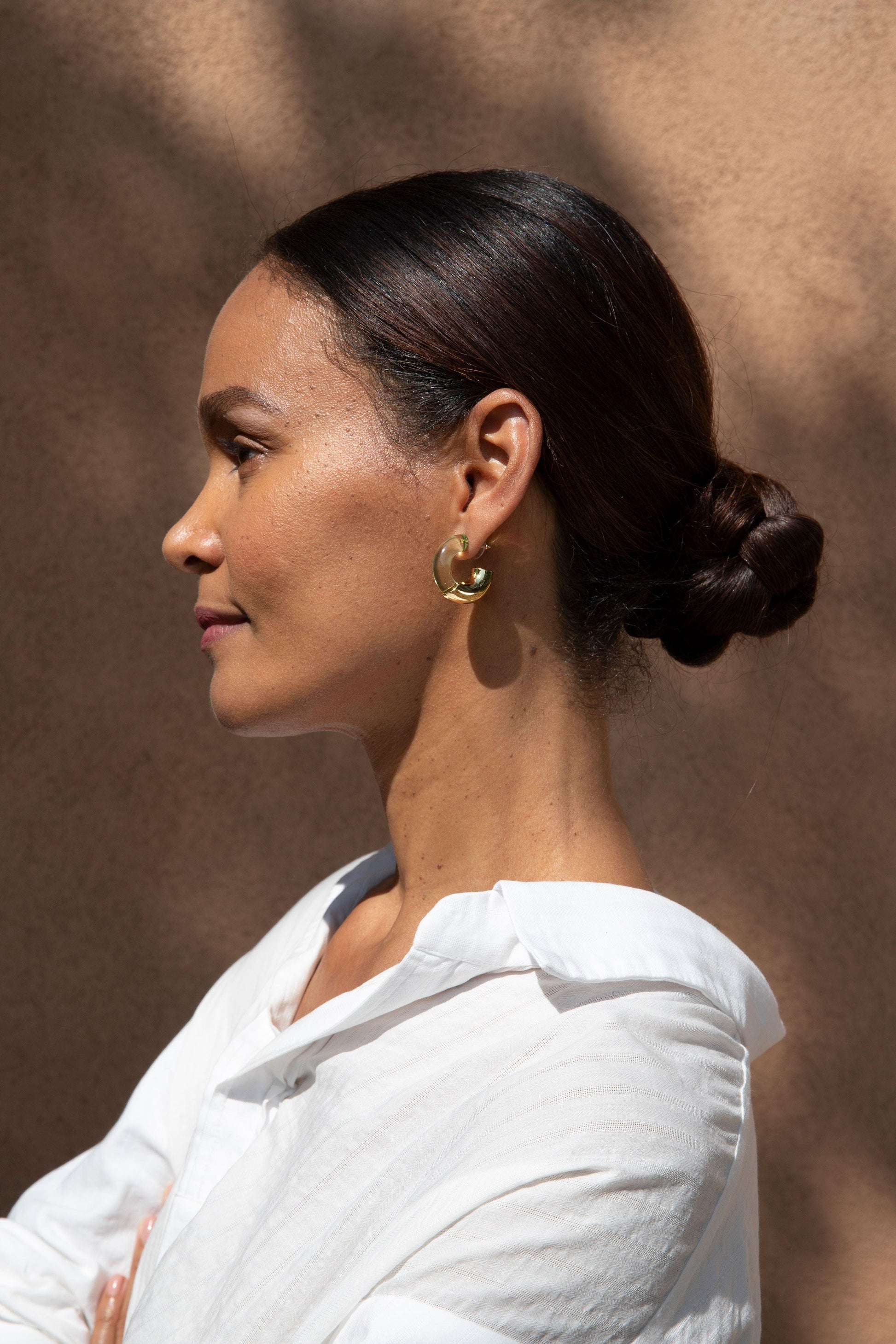 LIZZIE FORTUNATO-Lime Infinity Hoops-LIME