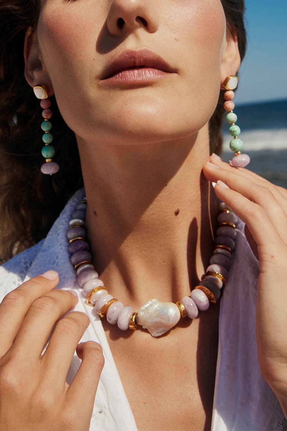 LIZZIE FORTUNATO-Costa Nova Earrings-MULTI