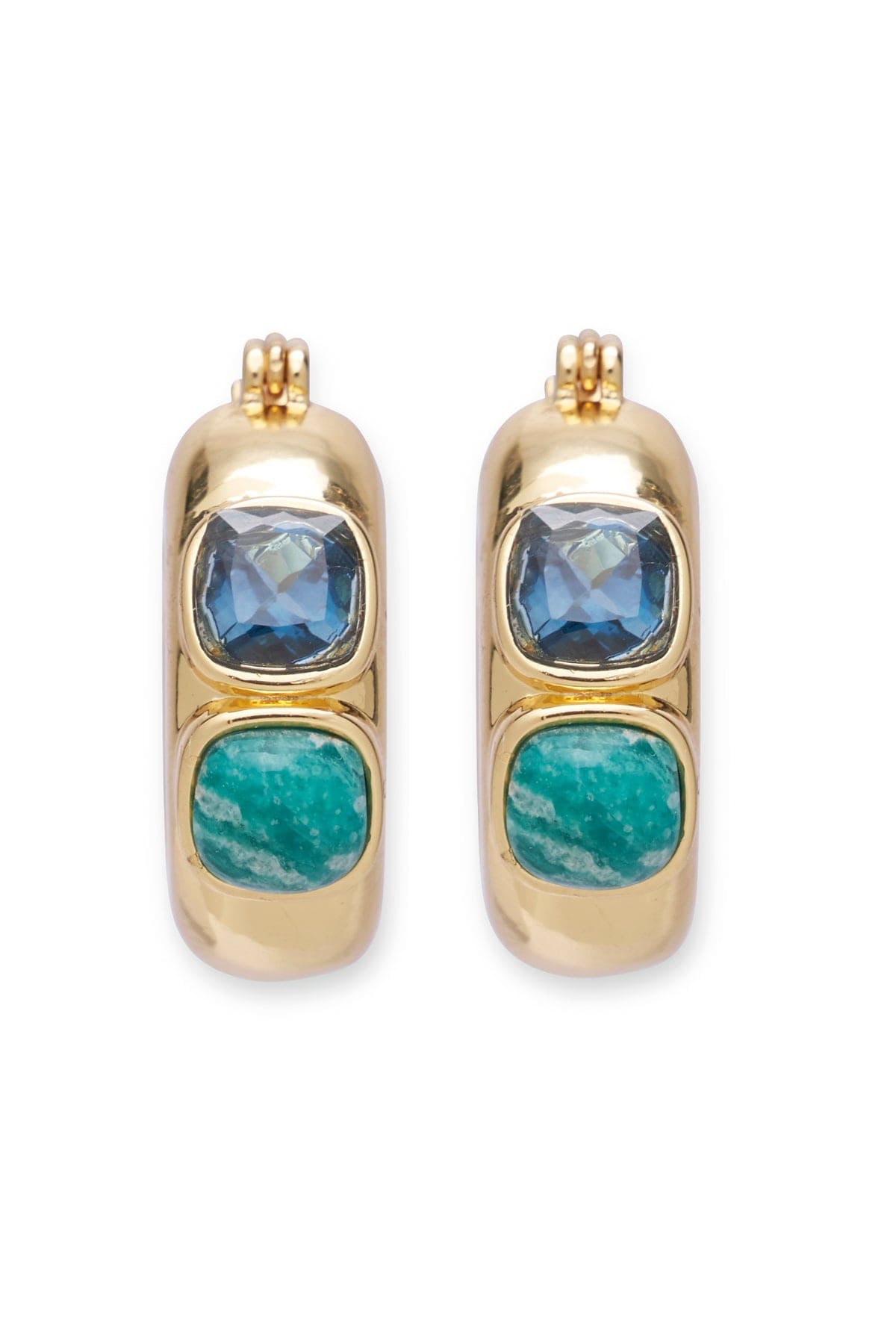 LIZZIE FORTUNATO-Piet Hoop Earrings In Sea-MULTI