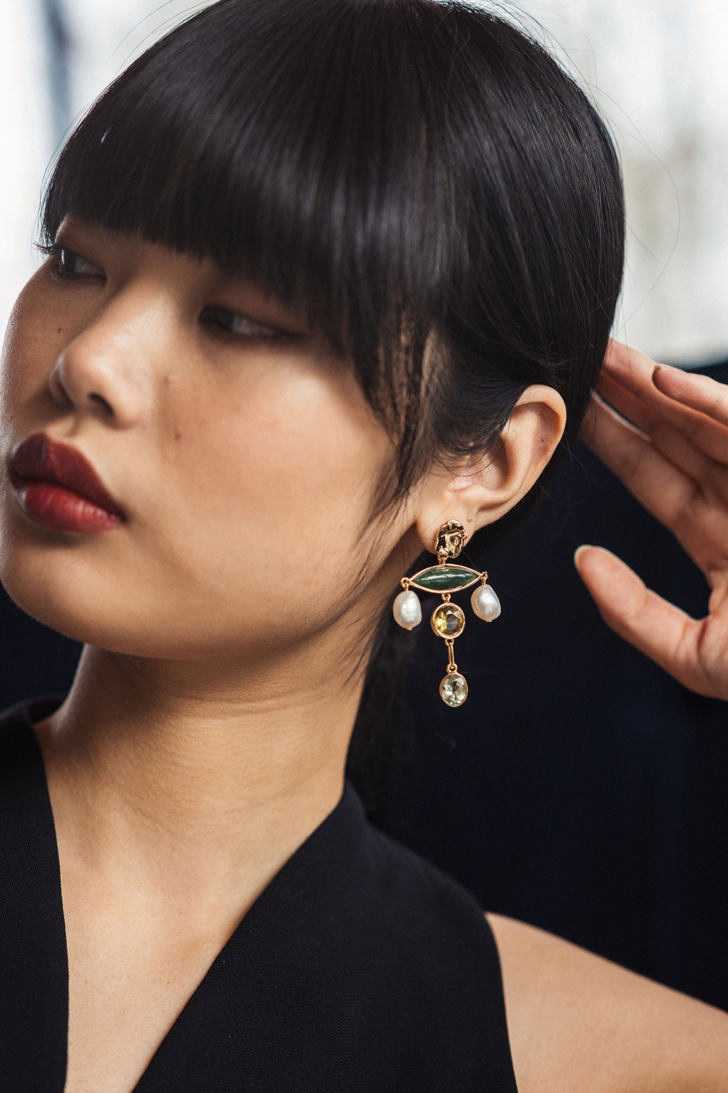 LIZZIE FORTUNATO-Royal Earrings-MULTI