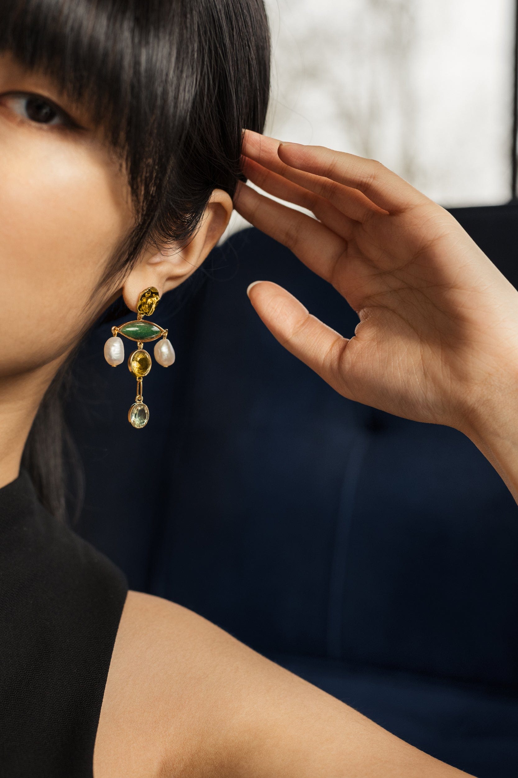 LIZZIE FORTUNATO-Royal Earrings-MULTI