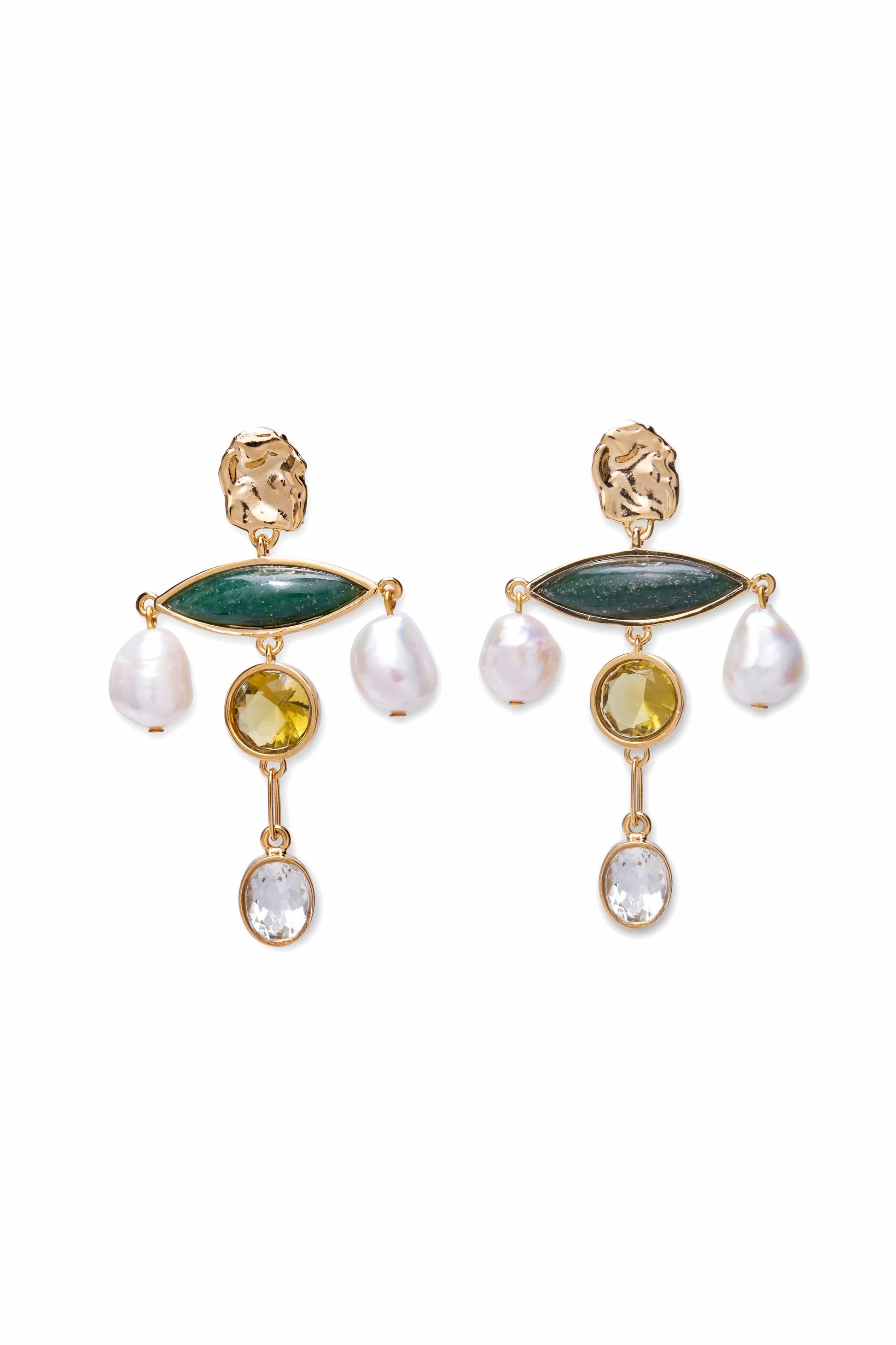 LIZZIE FORTUNATO-Royal Earrings-MULTI