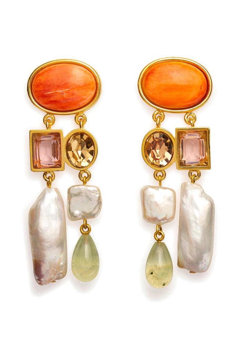 LIZZIE FORTUNATO-Santa Clara Earrings-MULTI