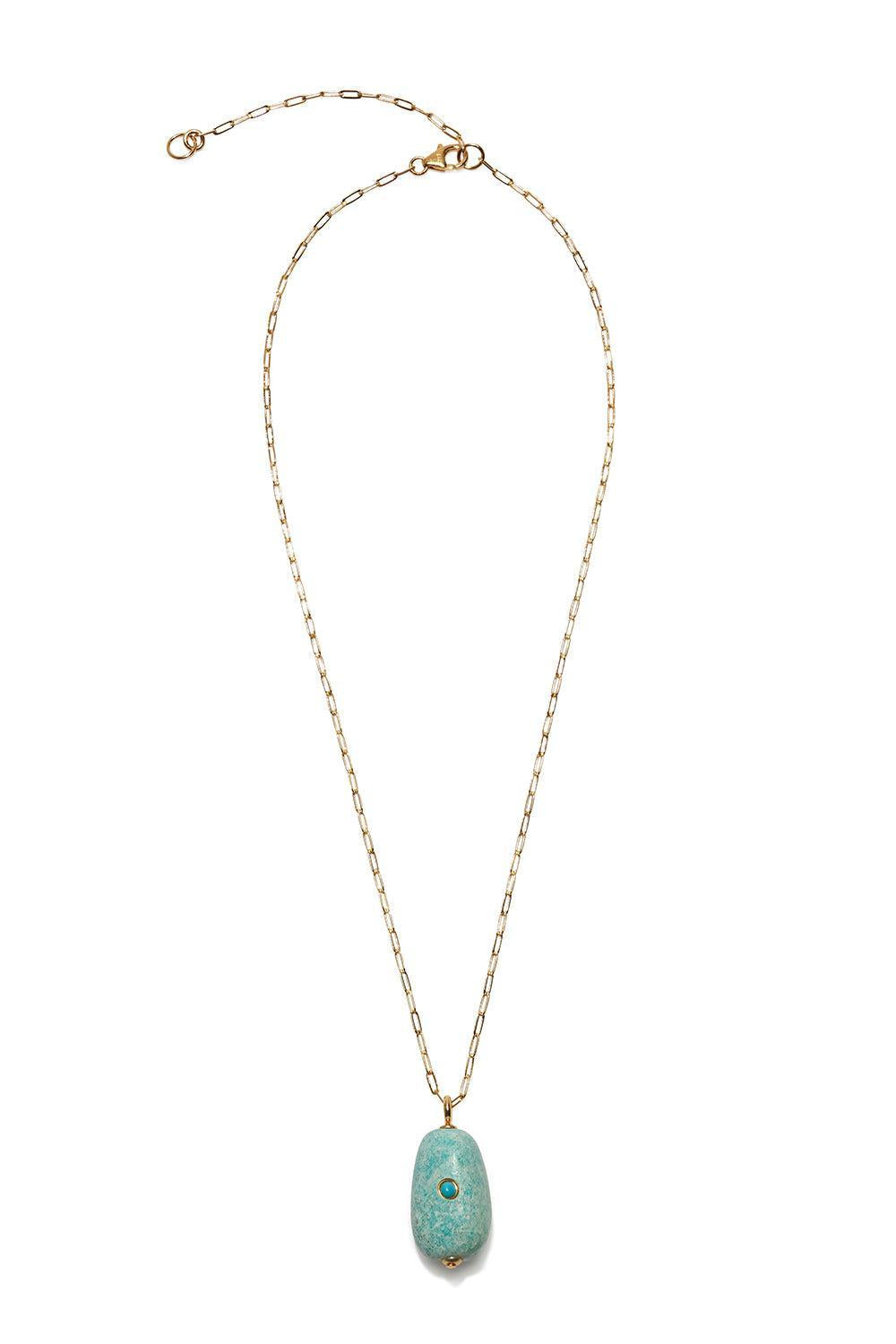 Darya Necklace-BLUE-JEWELRYBOUTIQUENECKLACE O-LIZZIE FORTUNATO