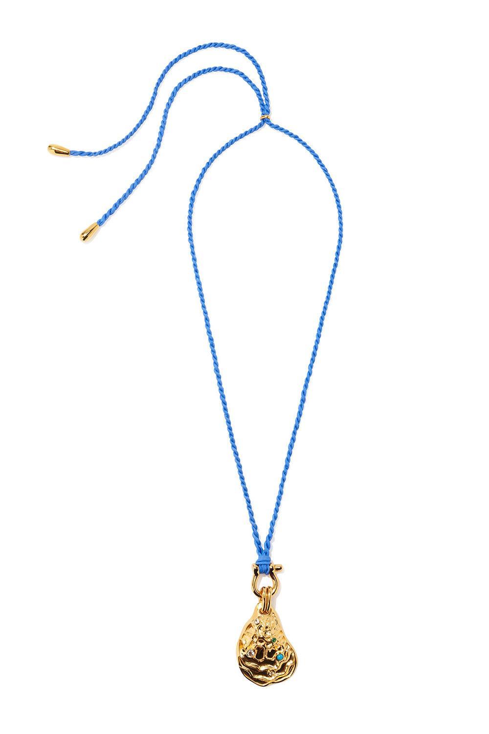 Blue Point Necklace-MULTI-JEWELRYBOUTIQUENECKLACE O-LIZZIE FORTUNATO