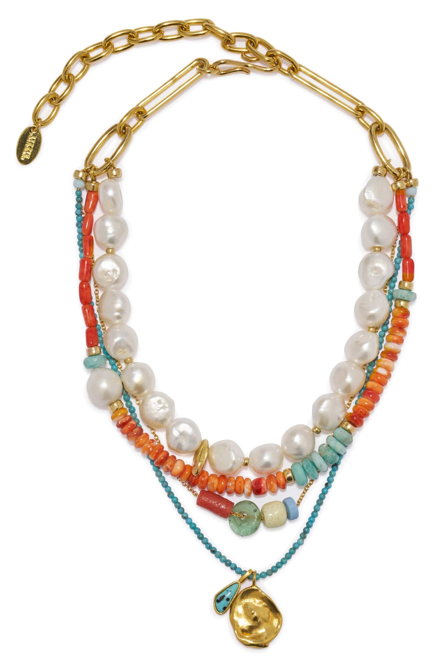 LIZZIE FORTUNATO-Cerrillos Necklace-MULTI