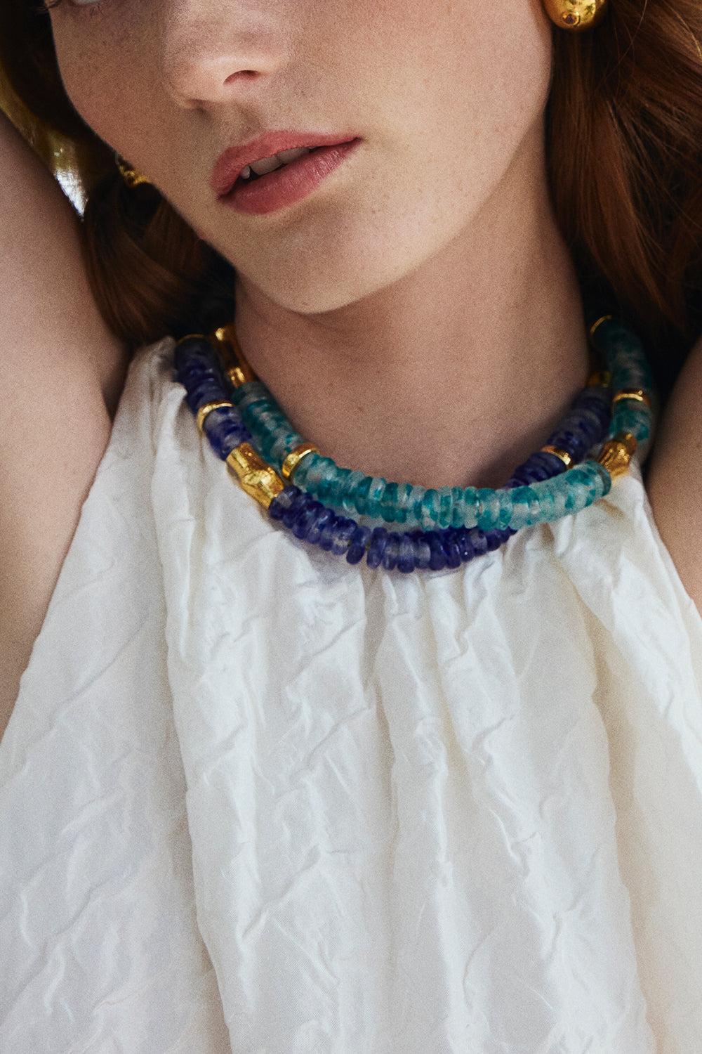Deep Sea Souvenir Necklace-MULTI-JEWELRYBOUTIQUENECKLACE O-LIZZIE FORTUNATO