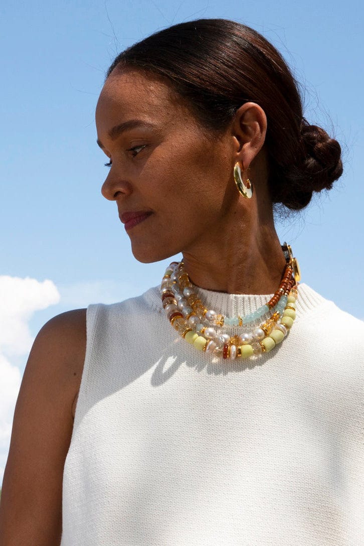 LIZZIE FORTUNATO-Ghost Ranch Necklace-MULTI