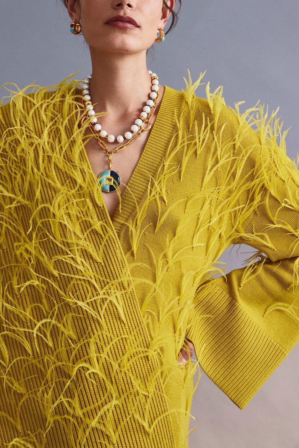 LIZZIE FORTUNATO-Porto Medallion Necklace-MULTI