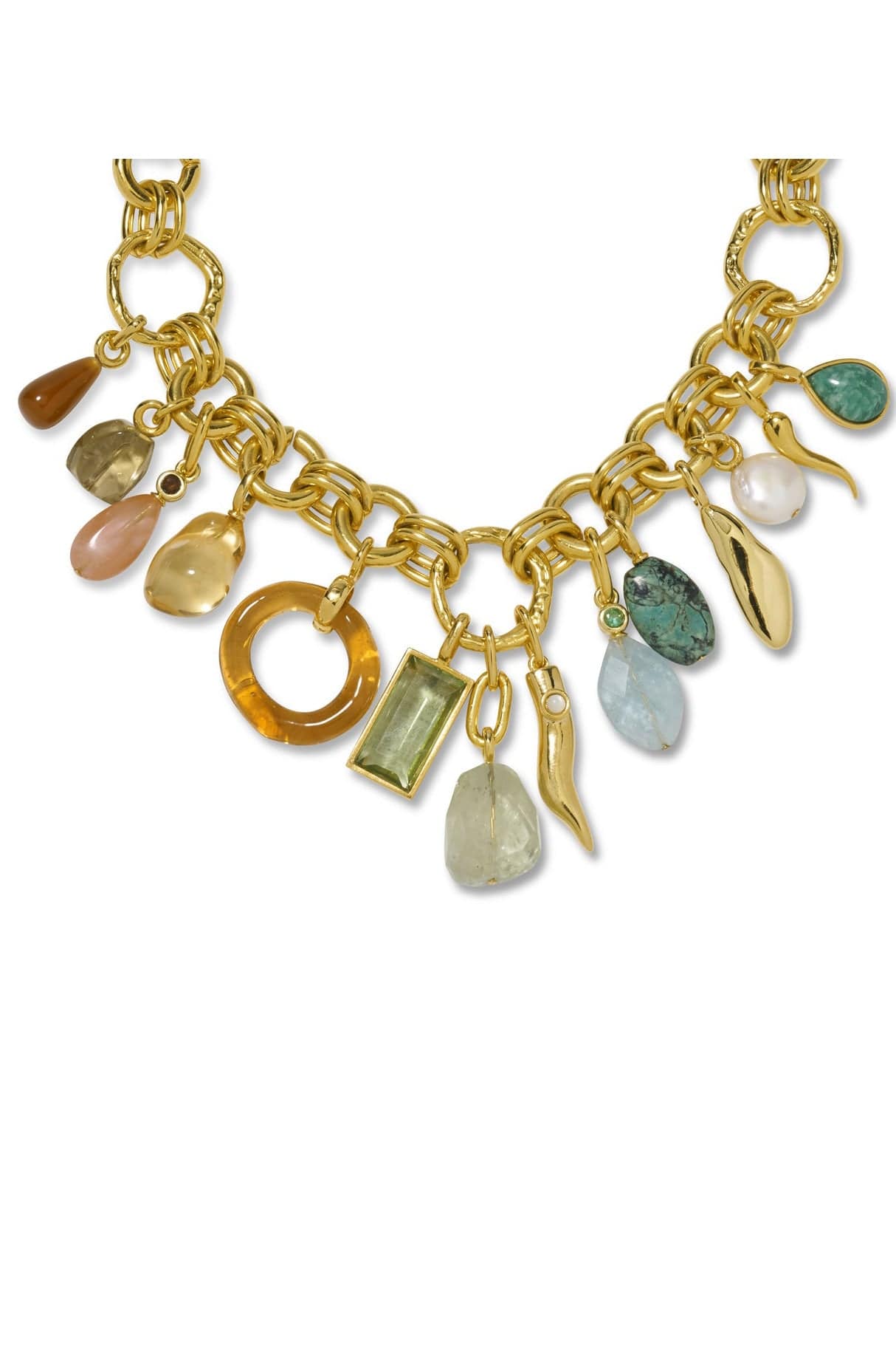 LIZZIE FORTUNATO-Rainbow Field Necklace-MULTI