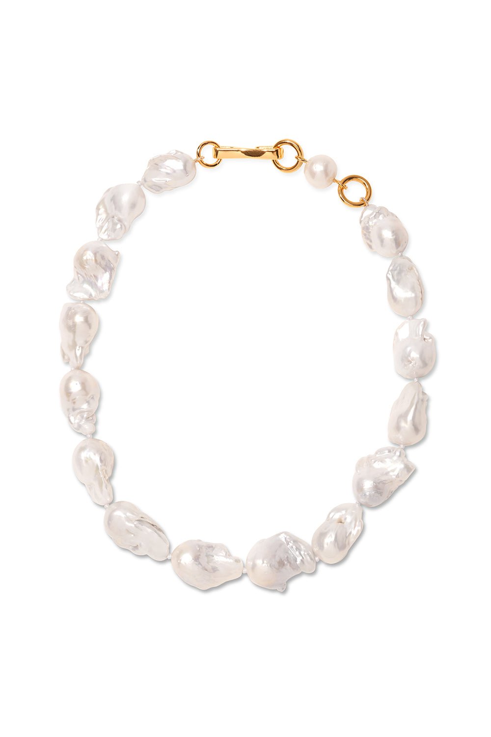 LIZZIE FORTUNATO-Claude Necklace-PEARL