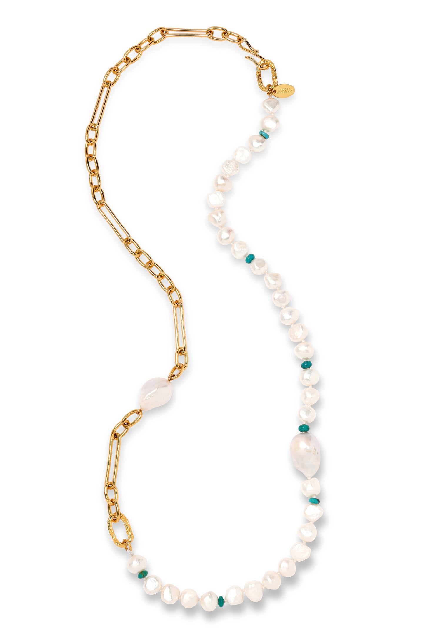 LIZZIE FORTUNATO-Harbor Necklace-PEARL