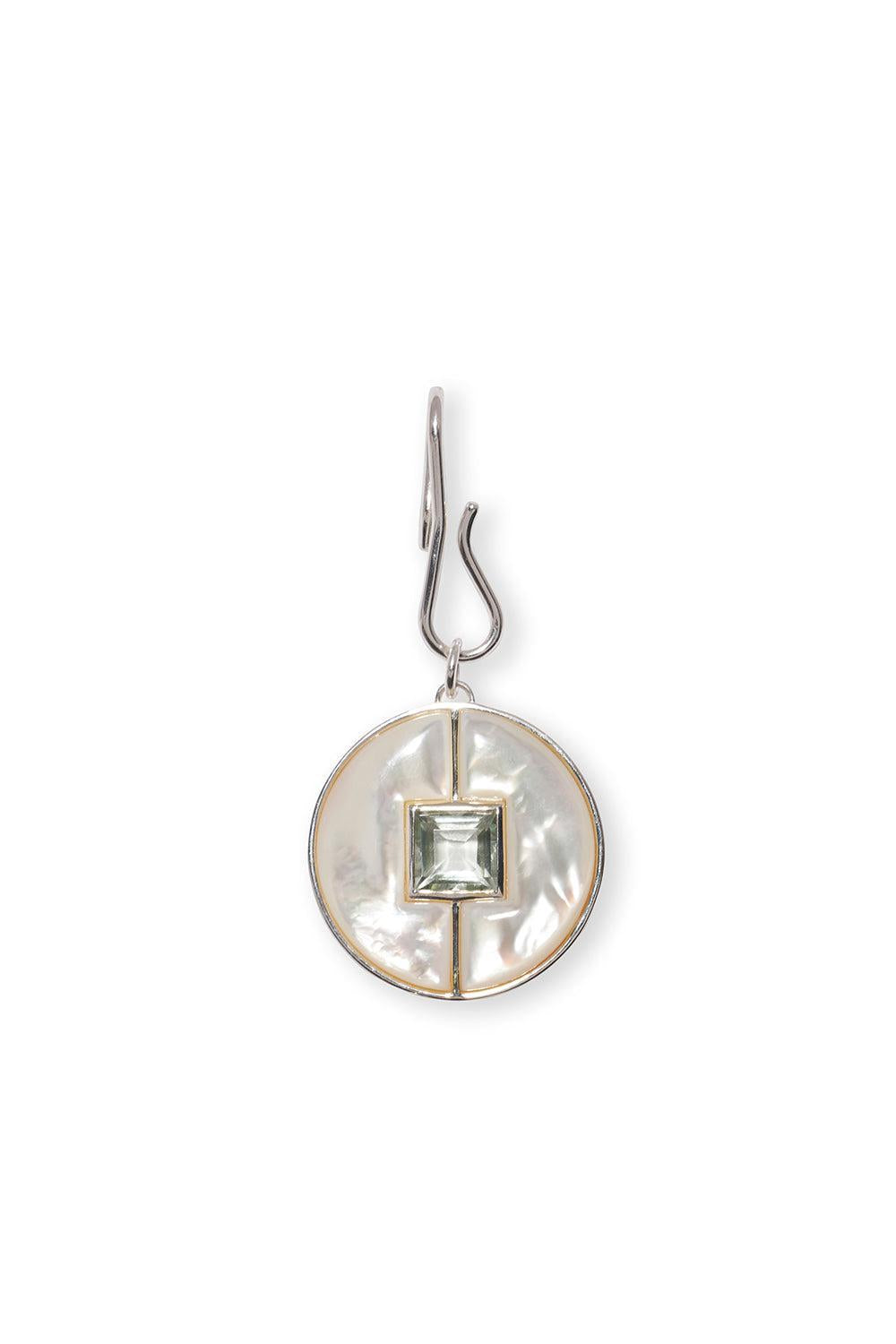 Silver Porto Pendant-WHITE-JEWELRYBOUTIQUEPENDANT-LIZZIE FORTUNATO