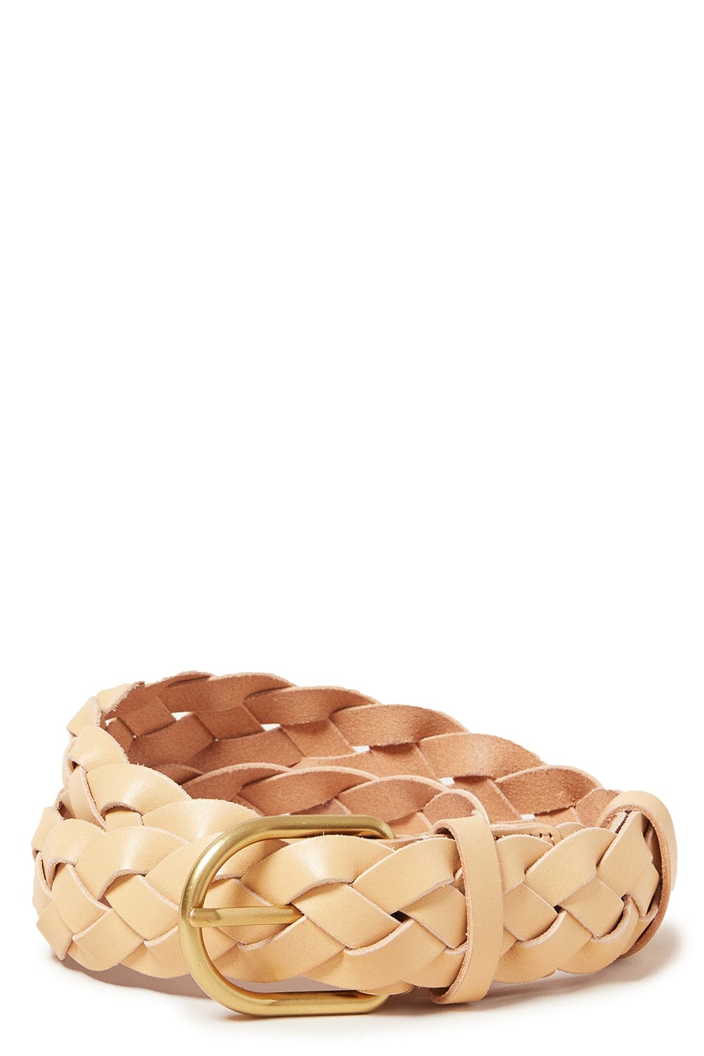 LOEFFLER RANDALL-Carson Braided Leather Belt-