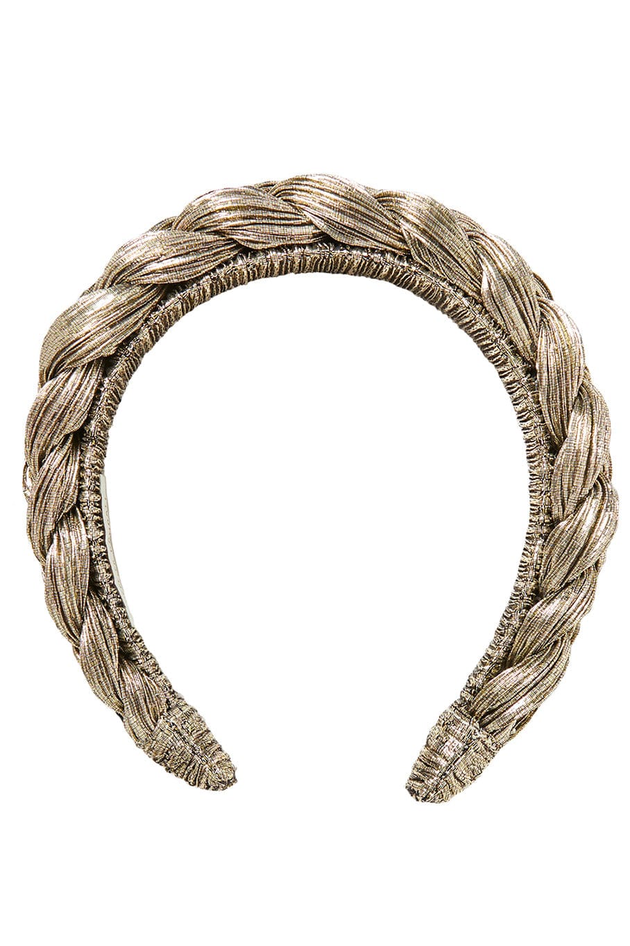 LOEFFLER RANDALL-Lilac Braided Headband-DRKGOLD