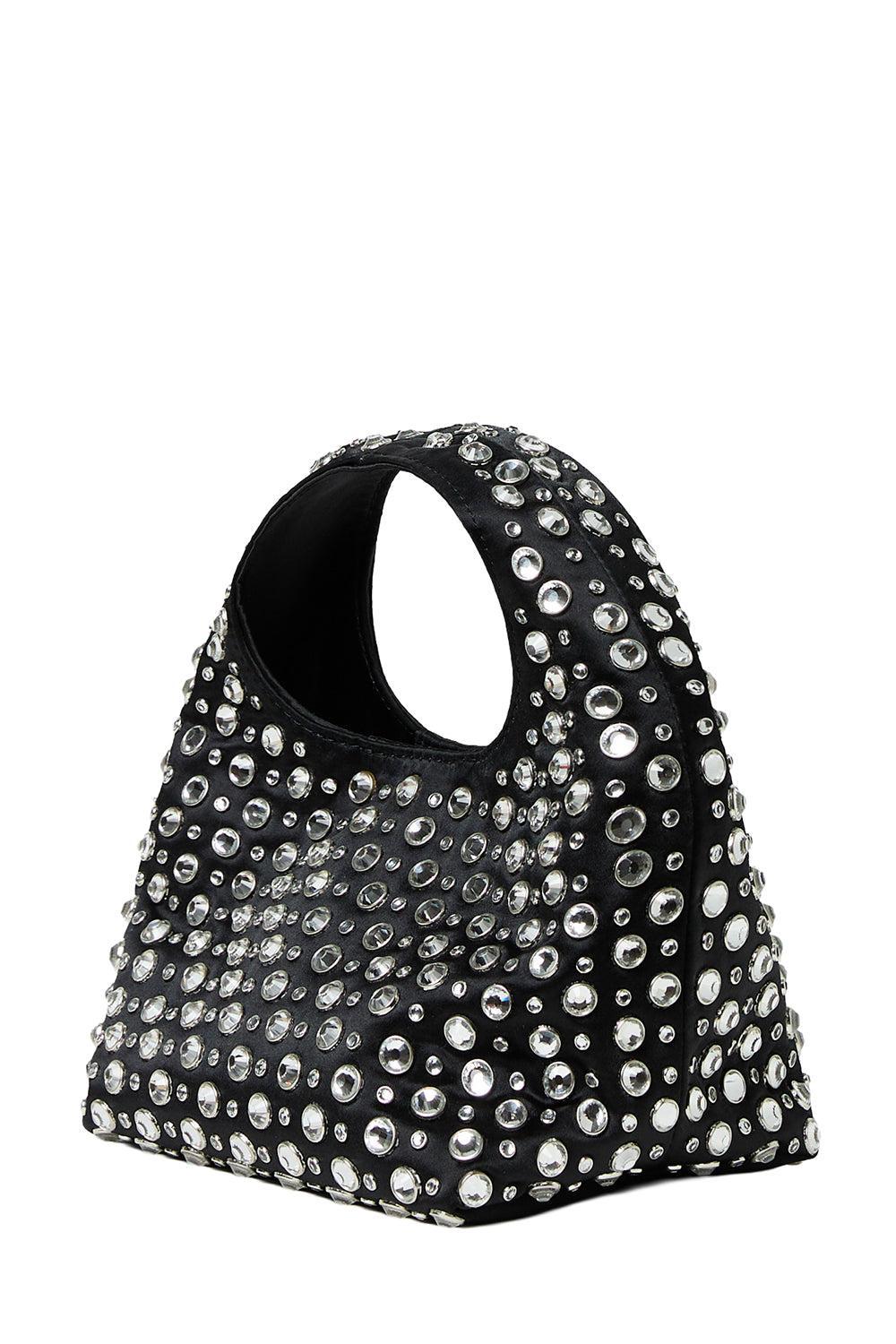 Kenzie Mini Bucket Clutch - Black-BLACKCRS-HANDBAGCLUTCHES-LOEFFLER RANDALL