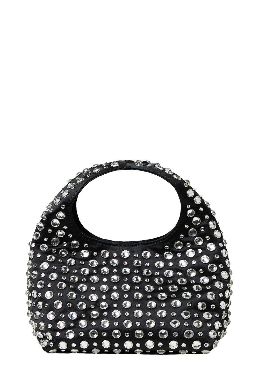 Kenzie Mini Bucket Clutch - Black-BLACKCRS-HANDBAGCLUTCHES-LOEFFLER RANDALL