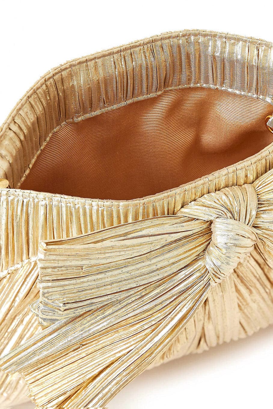 LOEFFLER RANDALL-Rayne Clutch - Gold-GOLD