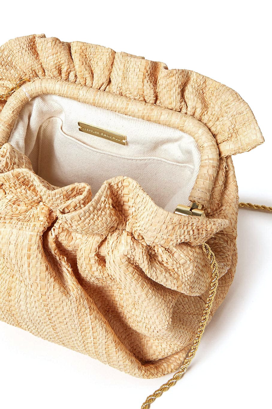 LOEFFLER RANDALL-Willa Cinched Bag - Natural-NATURAL