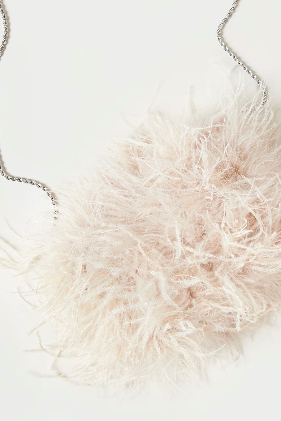 LOEFFLER RANDALL-Zahara Feather Pouch - Oyster-OYSTER