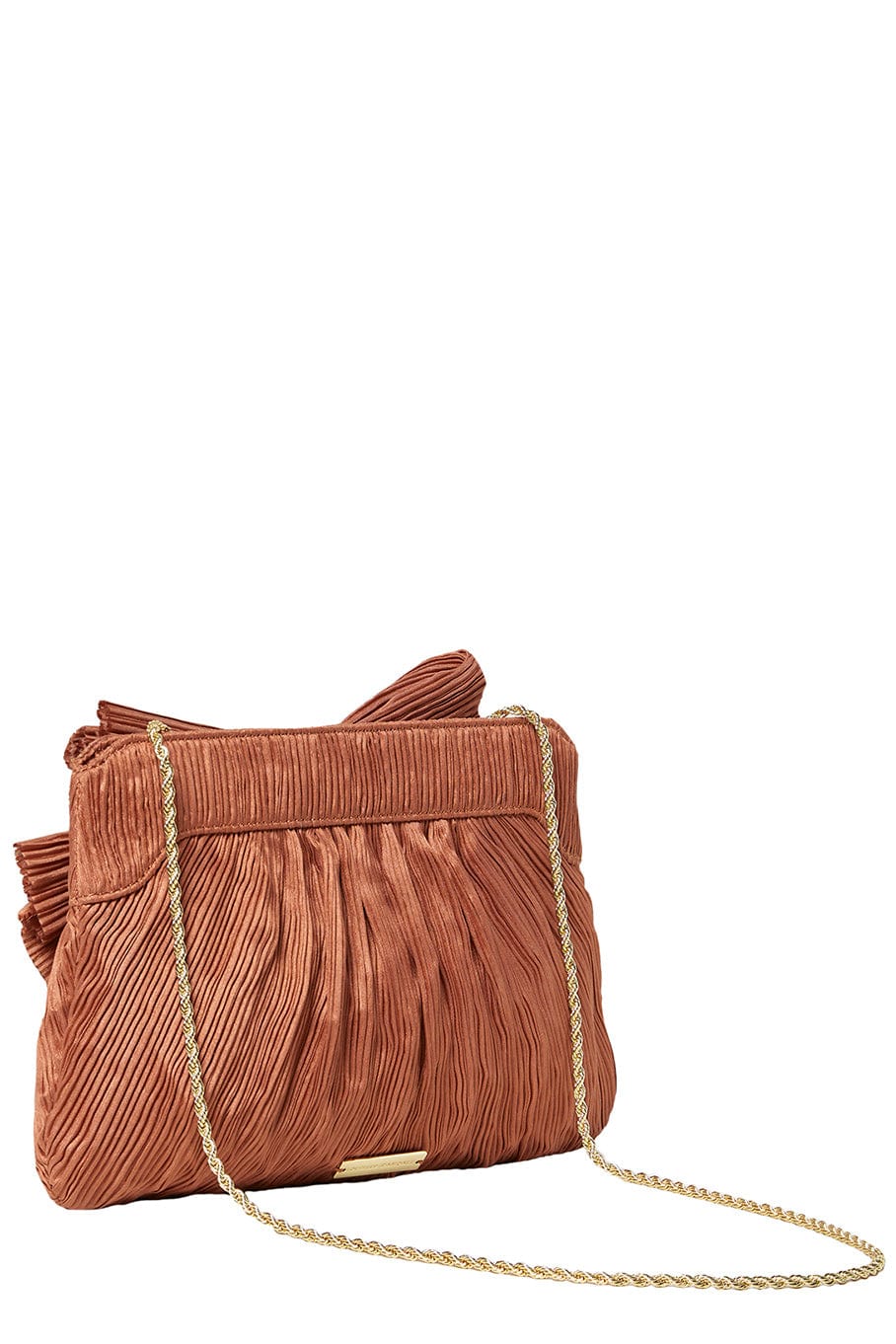 LOEFFLER RANDALL-Rayne Clutch - Terracotta-TERRACOT