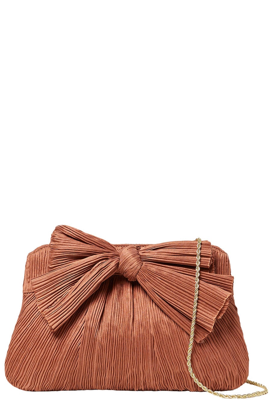 LOEFFLER RANDALL-Rayne Clutch - Terracotta-TERRACOT