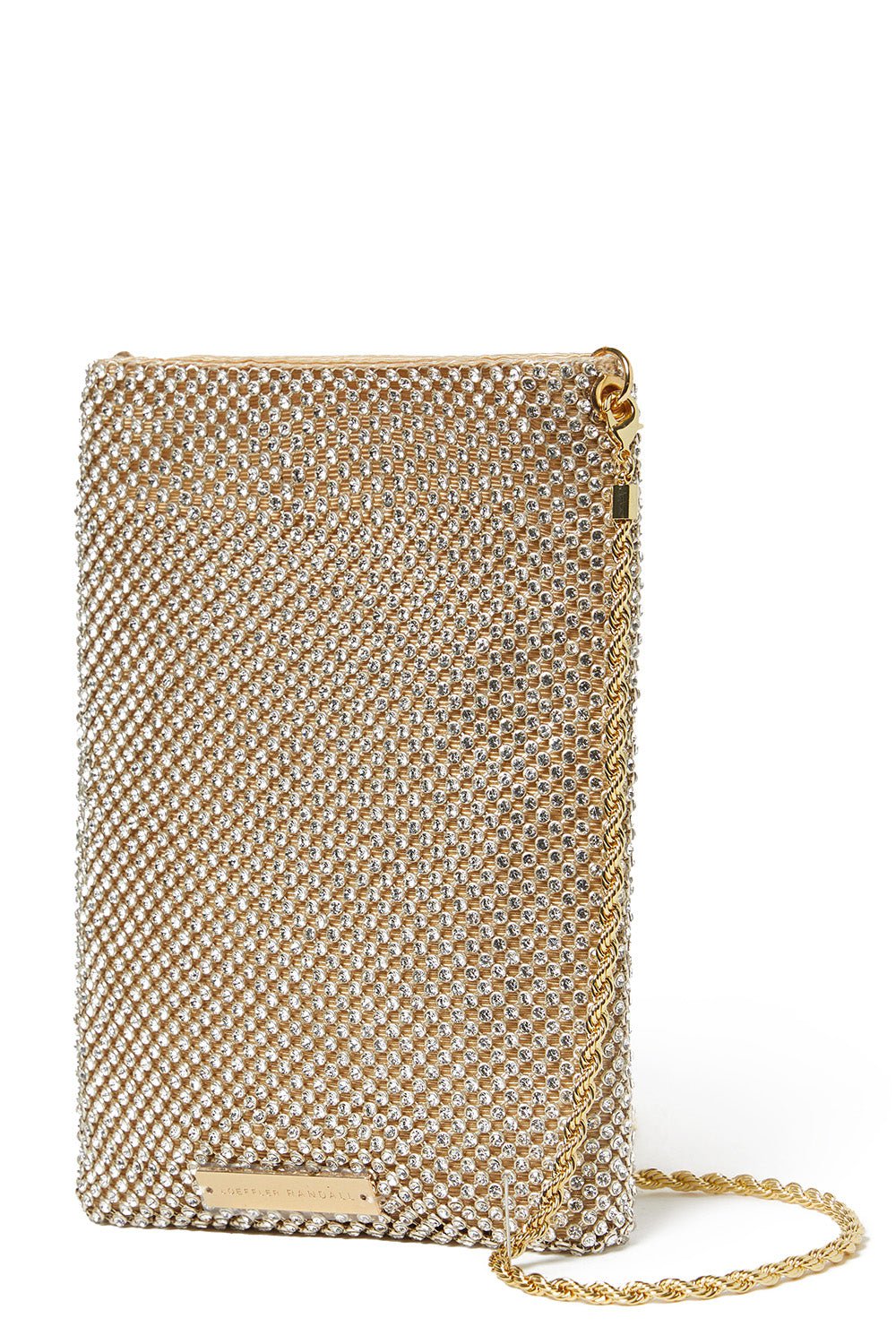 LOEFFLER RANDALL-Drew Phone Pouch-GOLD