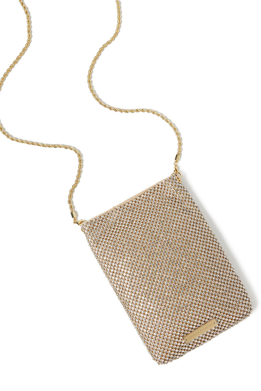 LOEFFLER RANDALL-Drew Phone Pouch-GOLD
