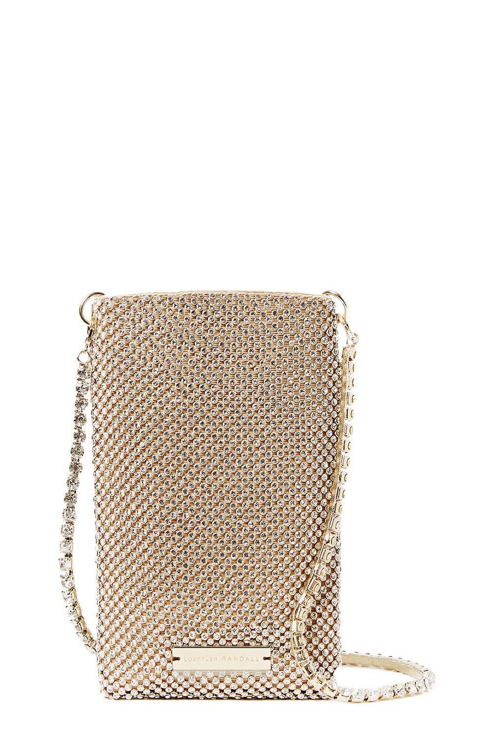 LOEFFLER RANDALL-Drew Phone Pouch-GOLD