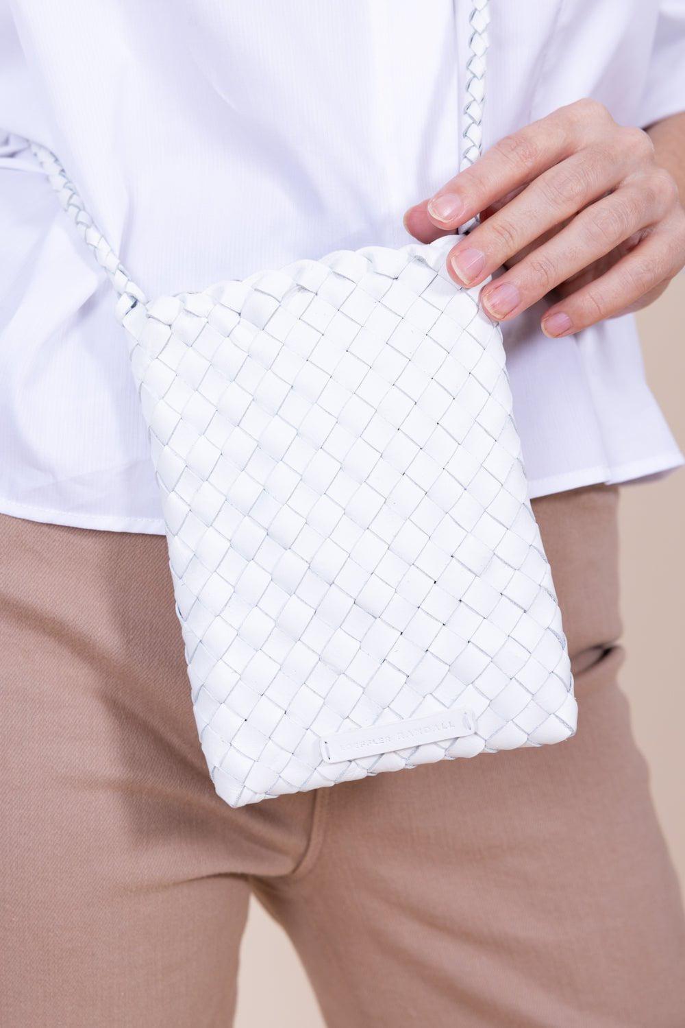 LOEFFLER RANDALL-Grace Mini Crossbody-WHITE