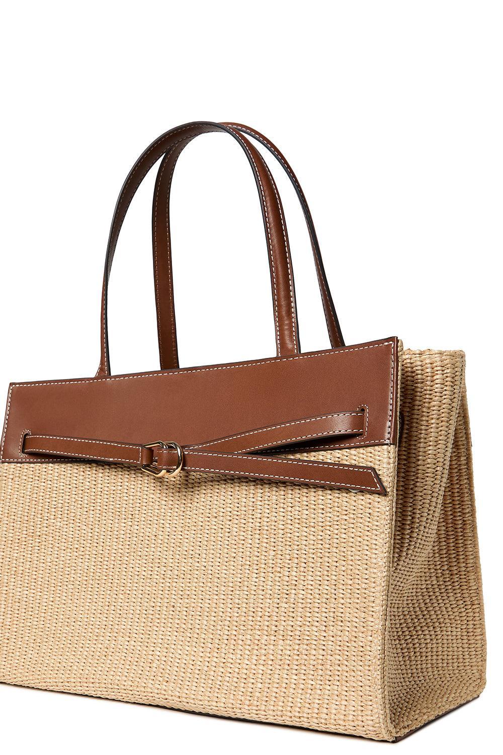Aidan Tote-BROWN-O/S-HANDBAGTOTES-LOEFFLER RANDALL