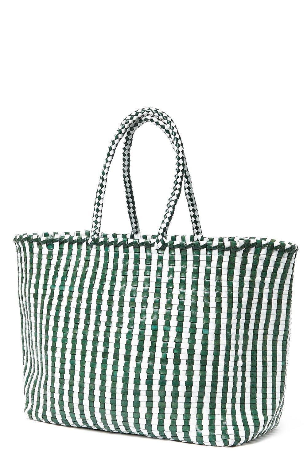 LOEFFLER RANDALL-Klara Tote-EMRLDWHT
