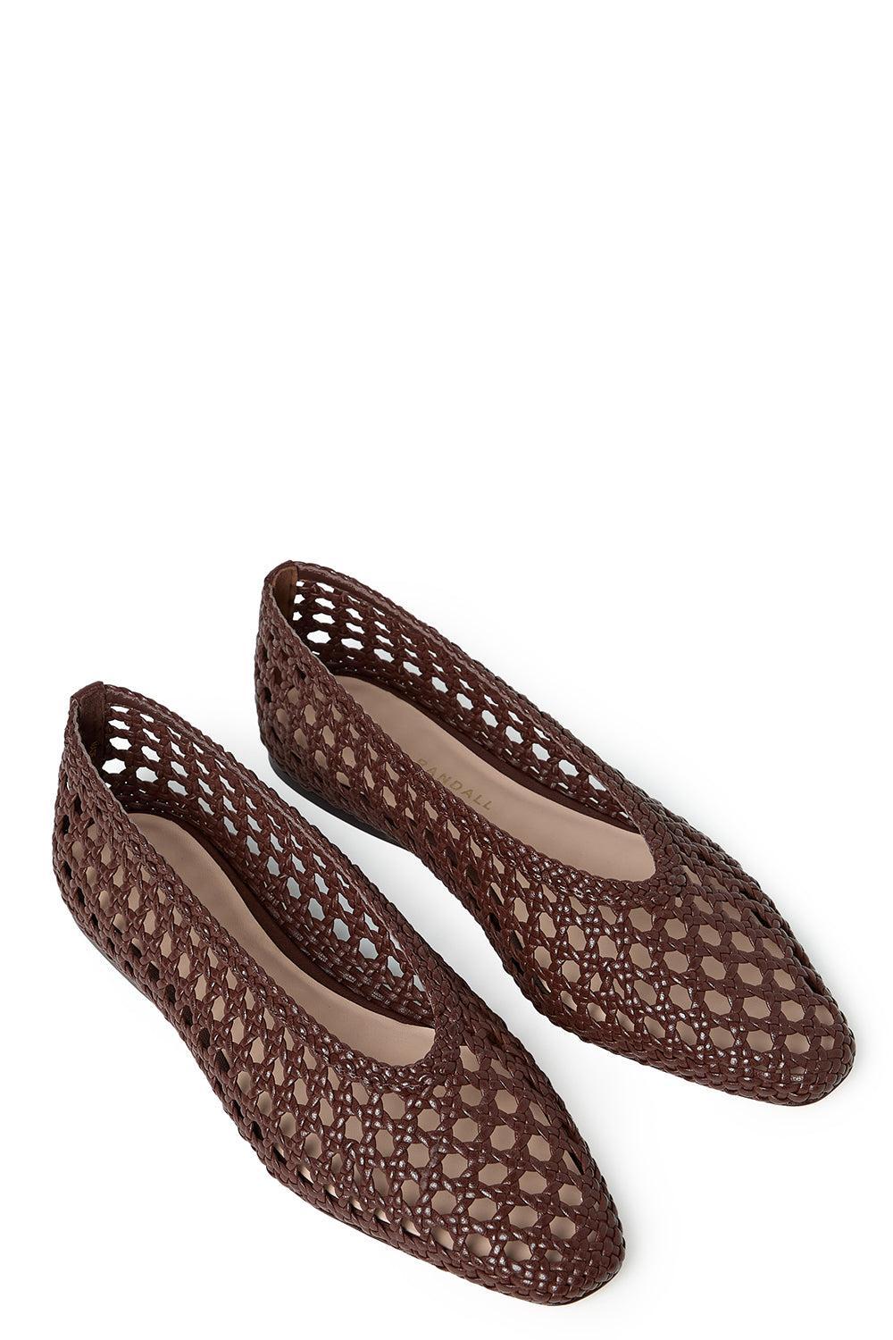 Emery Flat - Chocolate-BROWN-5.5-SHOEBALLET FLA-LOEFFLER RANDALL
