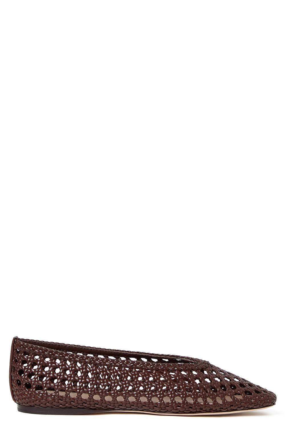 Emery Flat - Chocolate-BROWN-5.5-SHOEBALLET FLA-LOEFFLER RANDALL