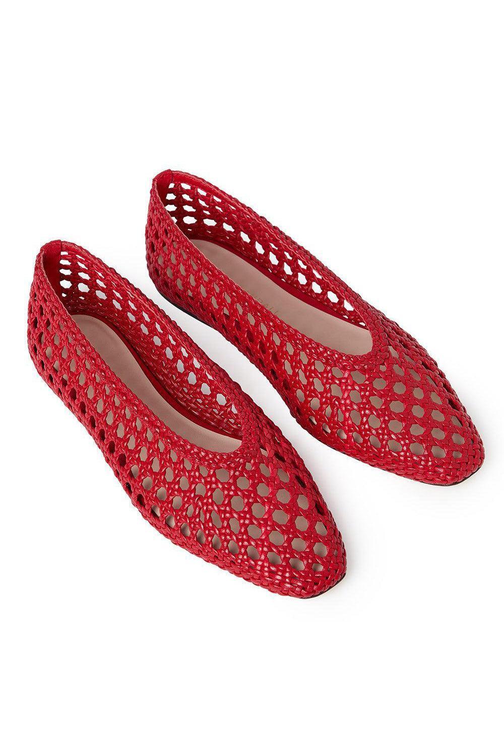 Emery Flat - Red-RED-7-SHOEBALLET FLA-LOEFFLER RANDALL