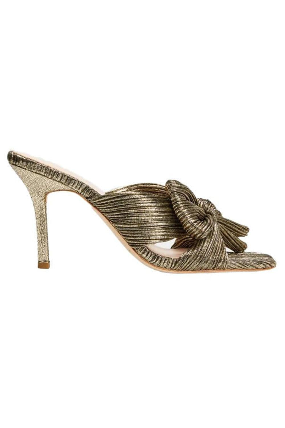Claudia Skinny Heel Mules-ORO-6-SHOEMULE-LOEFFLER RANDALL