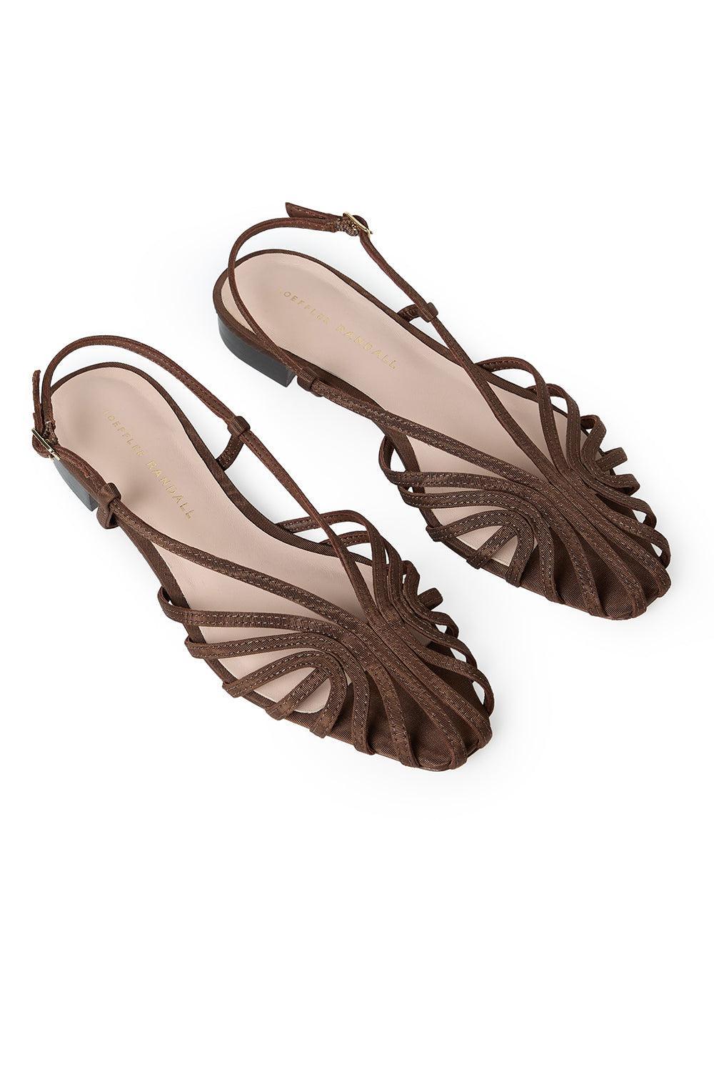Devon Sandal - Chocolate-BROWN-6-SHOESANDAL-LOEFFLER RANDALL