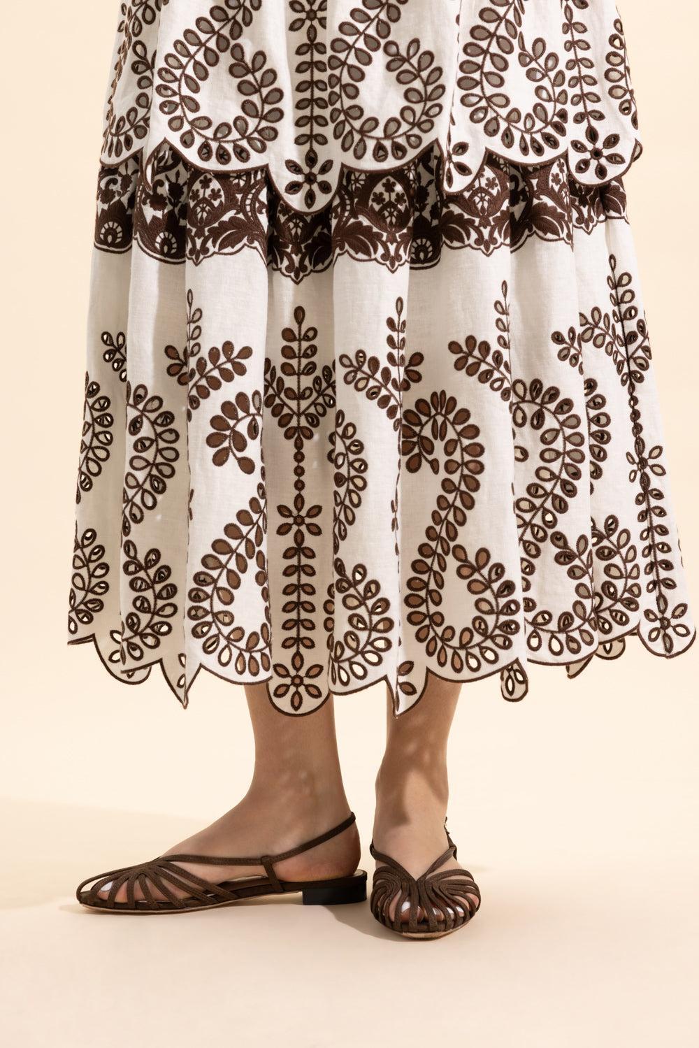 Devon Sandal - Chocolate-BROWN-6-SHOESANDAL-LOEFFLER RANDALL
