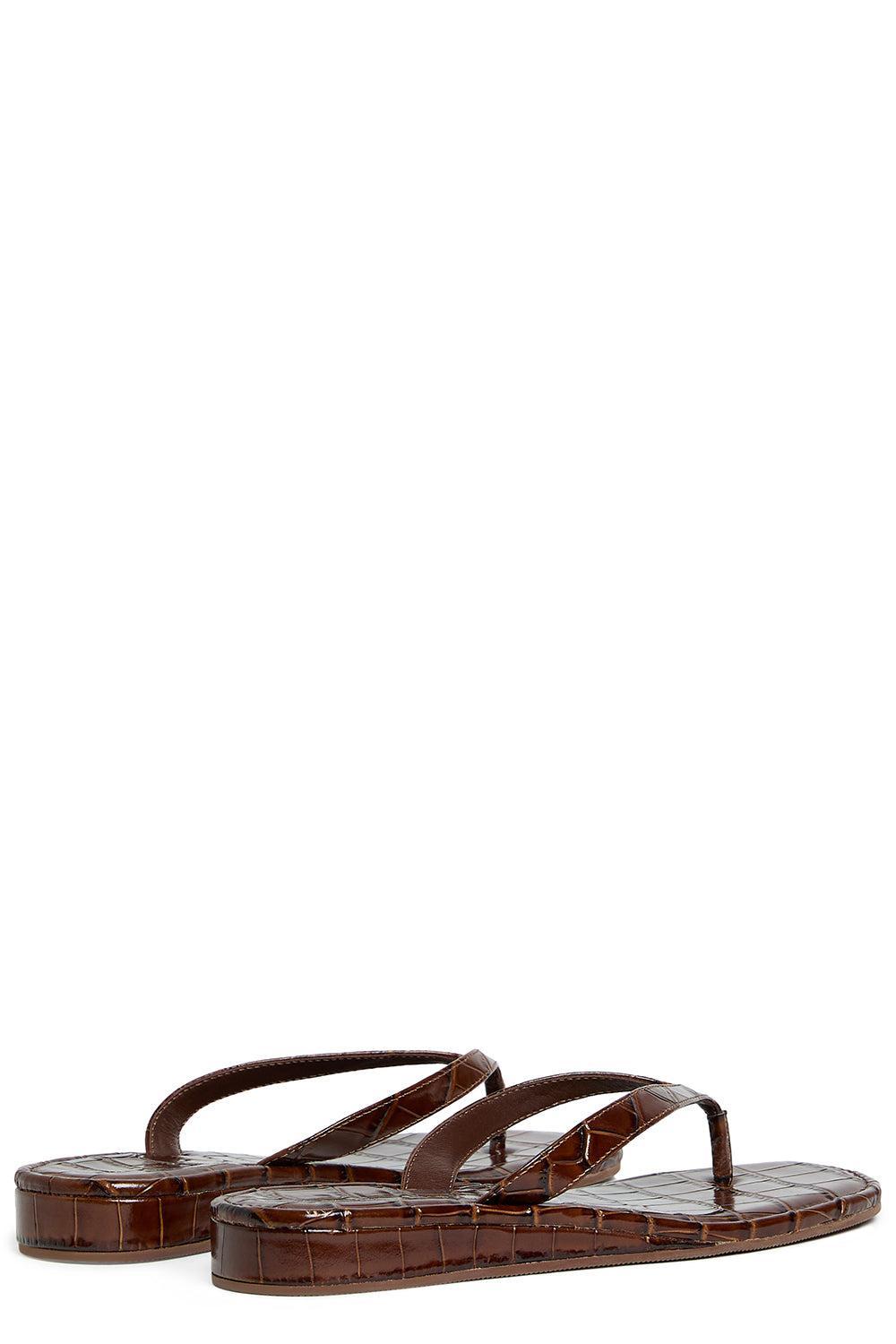 Lina Flip Flop-BROWN-6-SHOESANDAL-LOEFFLER RANDALL