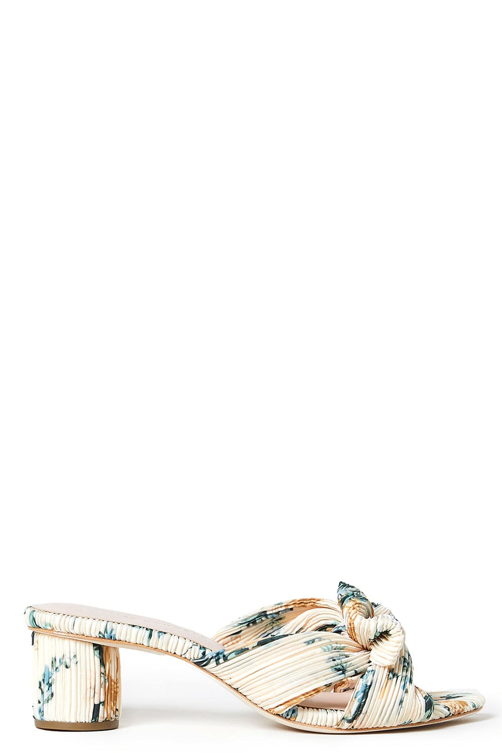 LOEFFLER RANDALL-Emilia Pleated Knot Mule - Nova Floral-