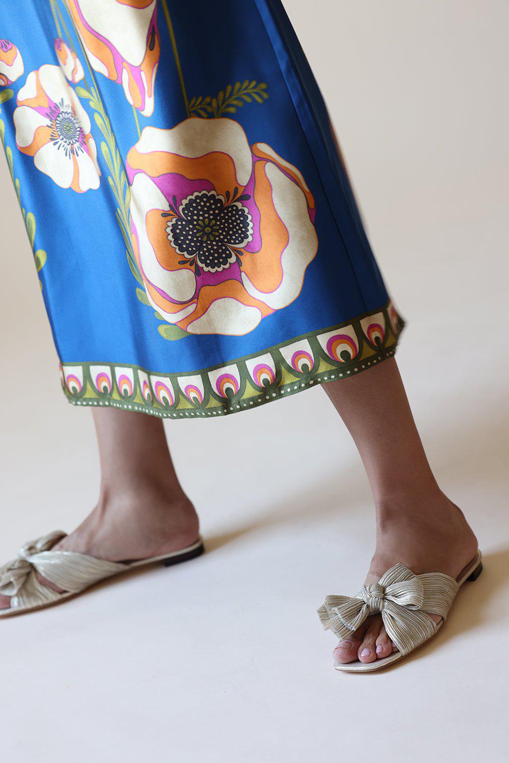 LOEFFLER RANDALL-Daphne Sandal - Platinum-