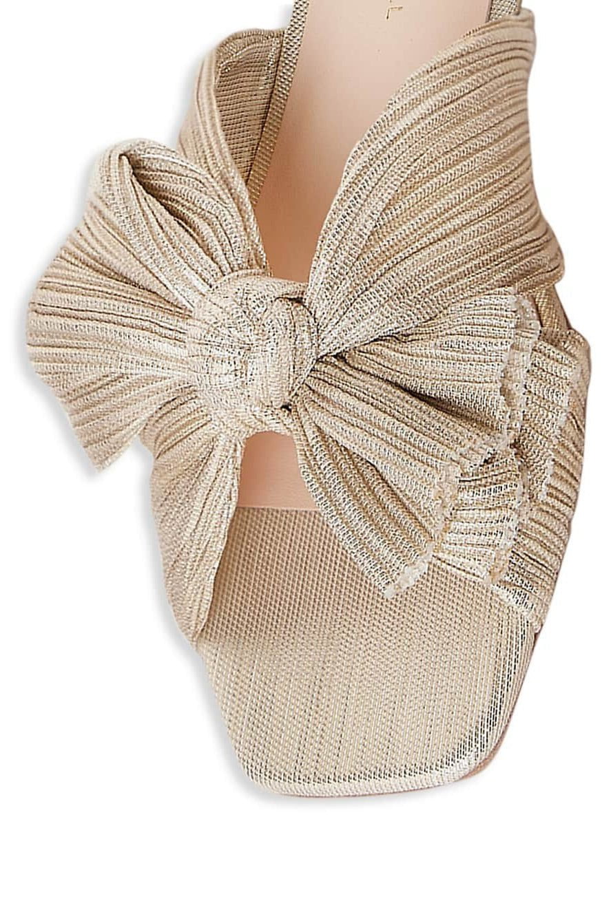 LOEFFLER RANDALL-Daphne Sandal - Platinum-