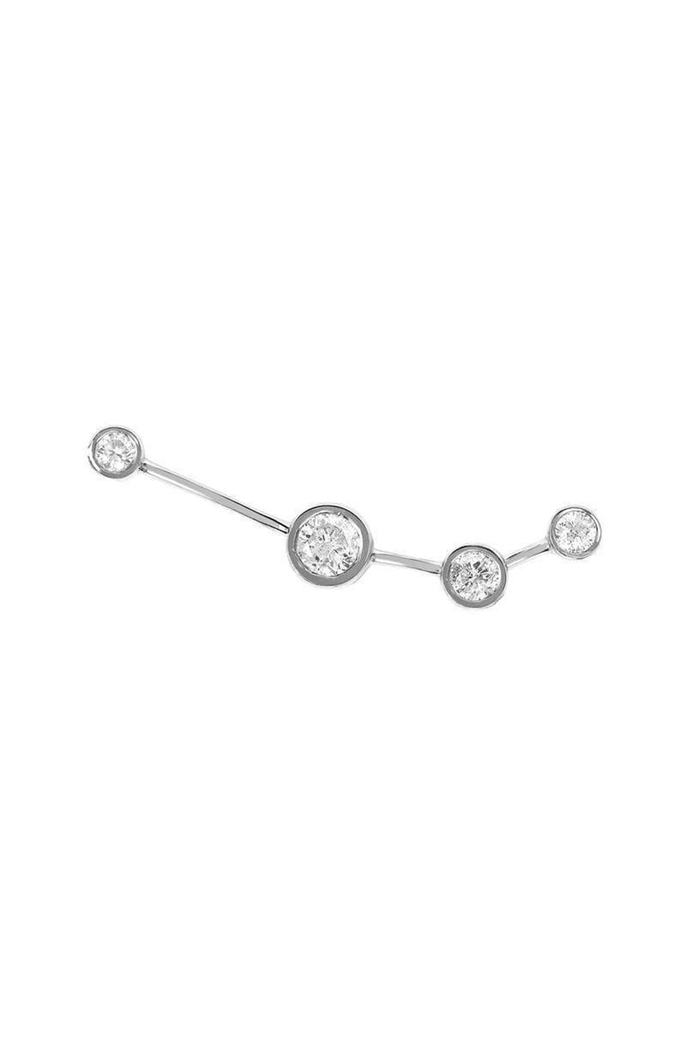 LOGAN HOLLOWELL-Aries Diamond Constellation Studs-