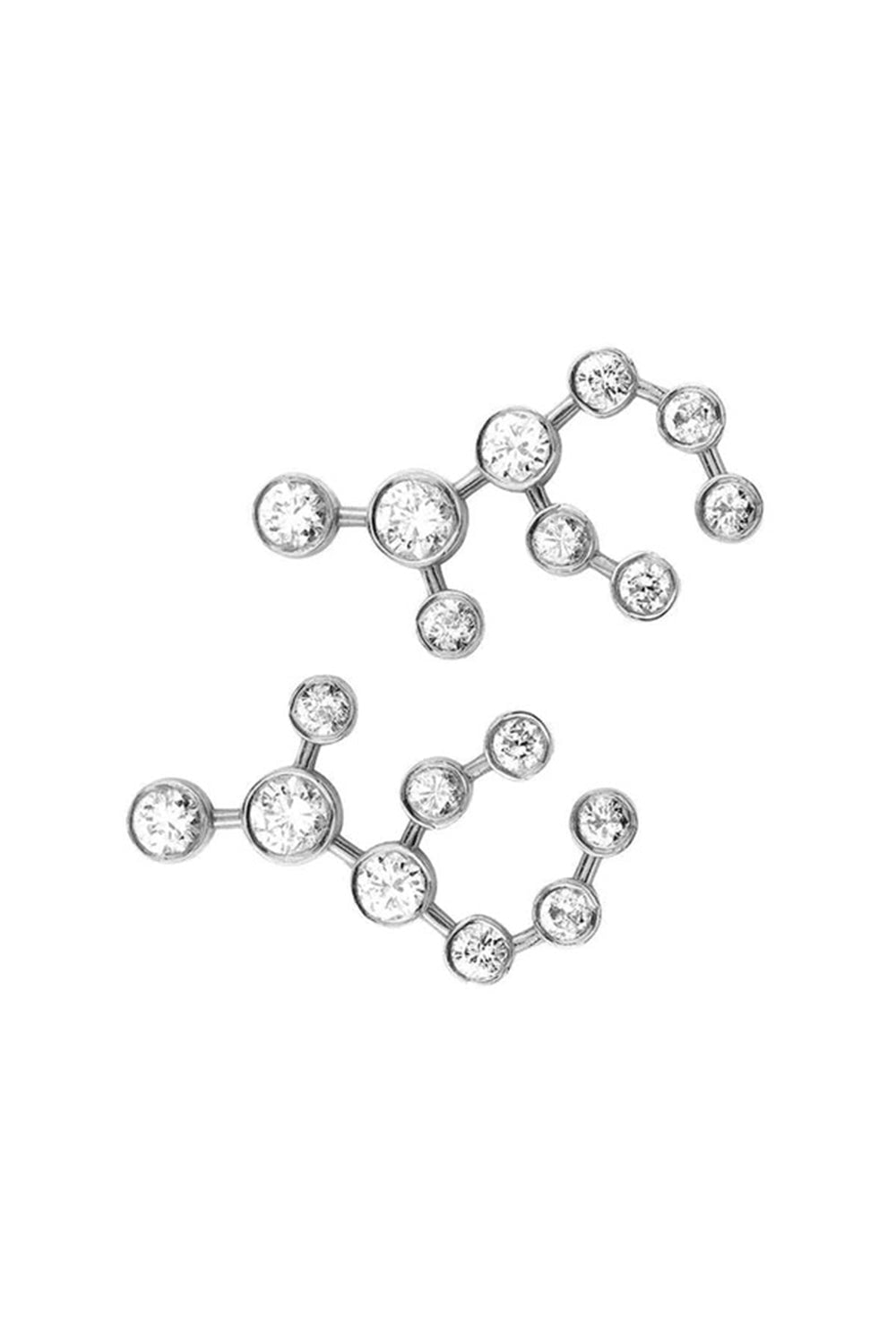 LOGAN HOLLOWELL-Virgo Diamond Constellation Studs-