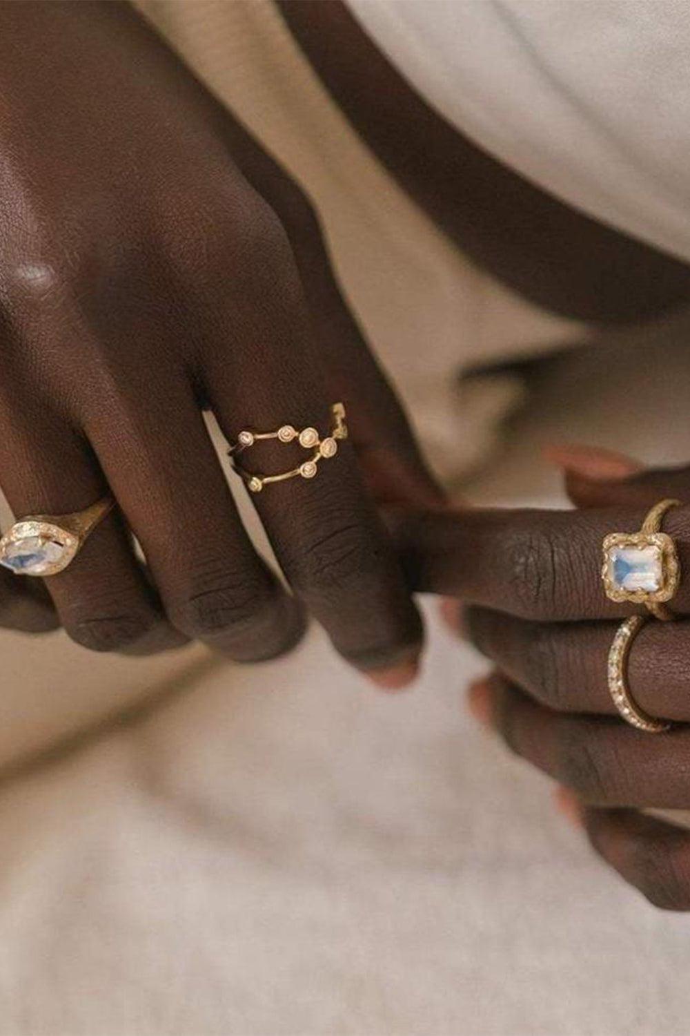 LOGAN HOLLOWELL-Taurus Constellation Ring-