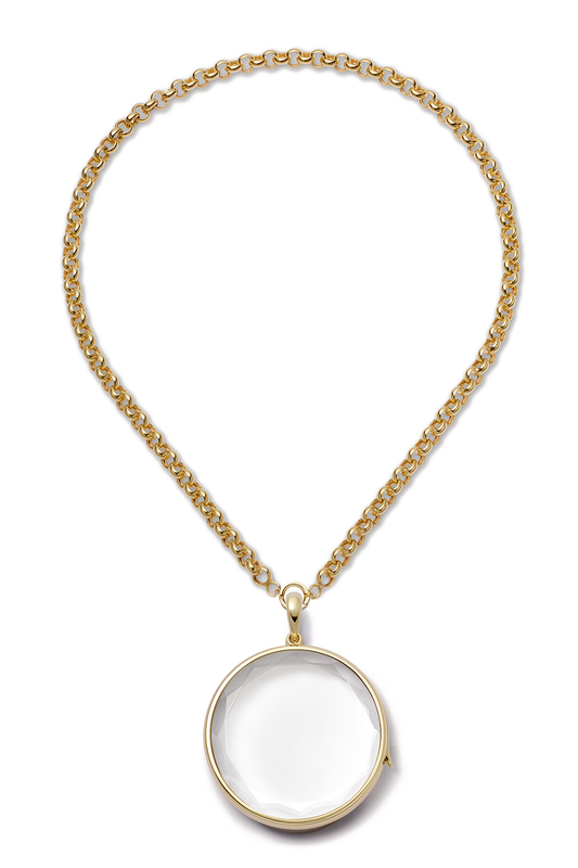 Jupiter Locket Belcher Chain Necklace-YELLOW GOLD-18-JEWELRYFINE JEWELNECKLACE O-LOQUET